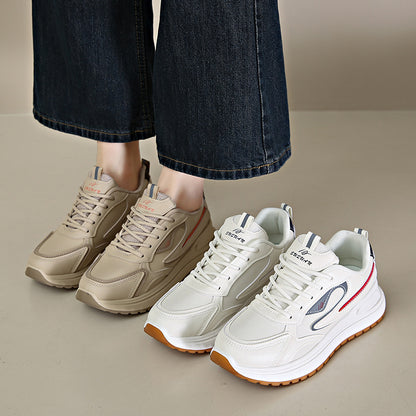 Autumn New Korean Style Student Platform Height Increasing Sports Casual Shoes